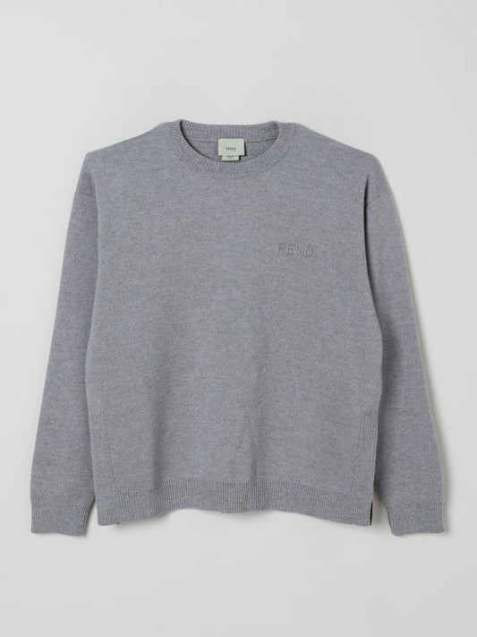 Fendi Sweater Kids Grey