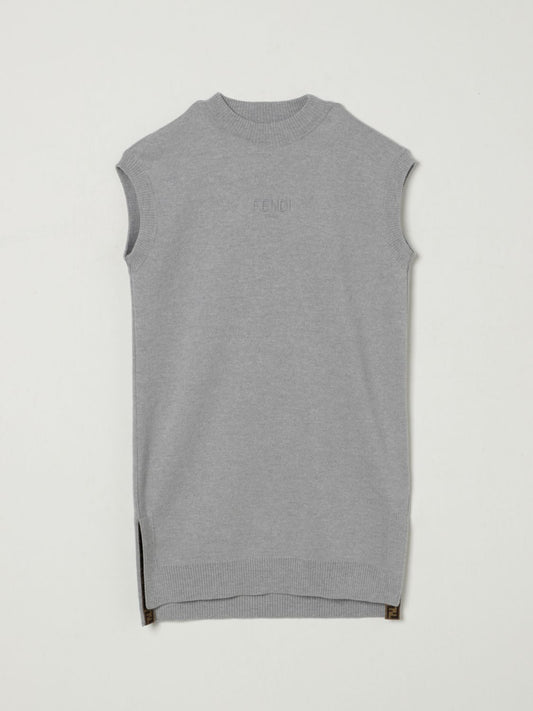 Fendi Dress Kids Grey