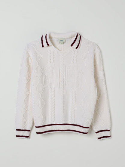 Fendi Sweater Kids White