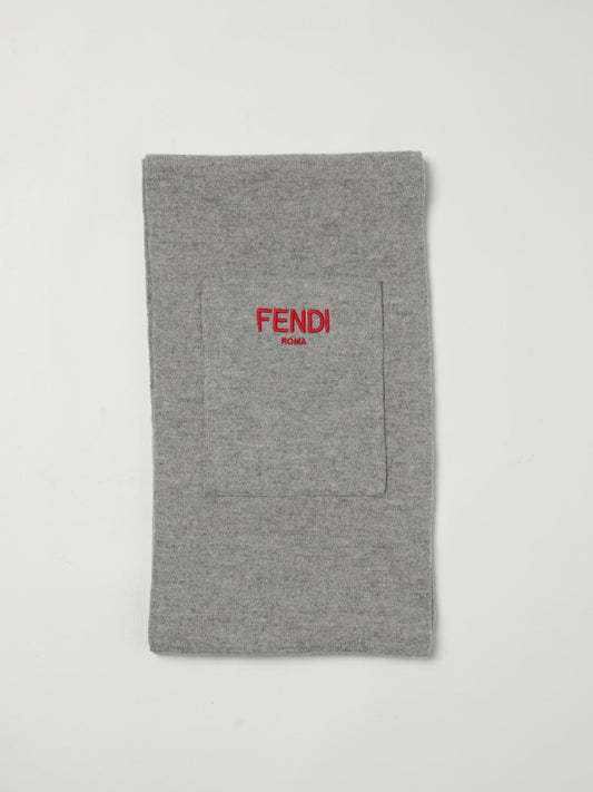 Fendi Scarf Kids Grey