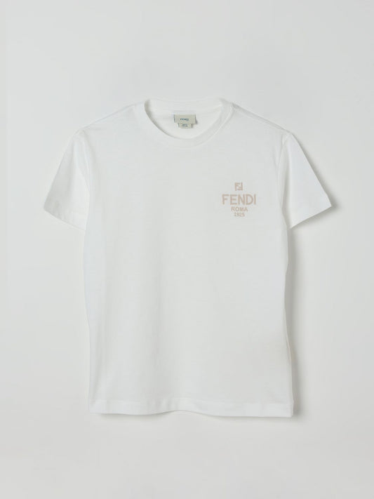 Fendi T Shirt Kids White