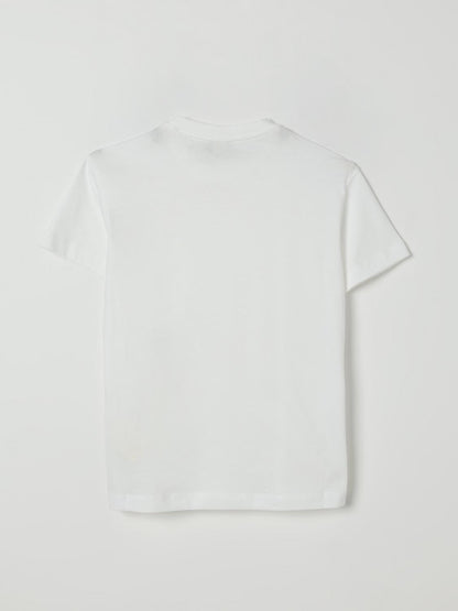 Fendi T Shirt Kids White
