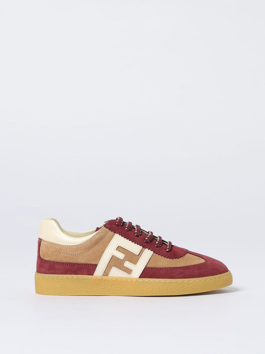 Fendi Sneakers Kids Burgundy