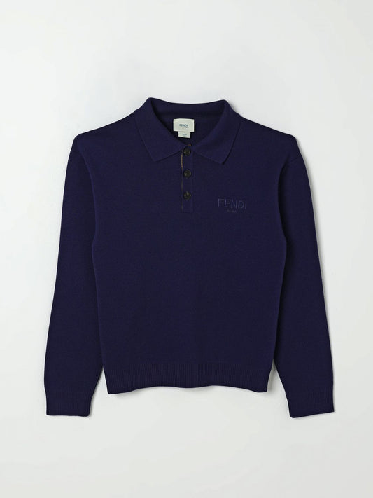 Fendi Sweater Kids Blue