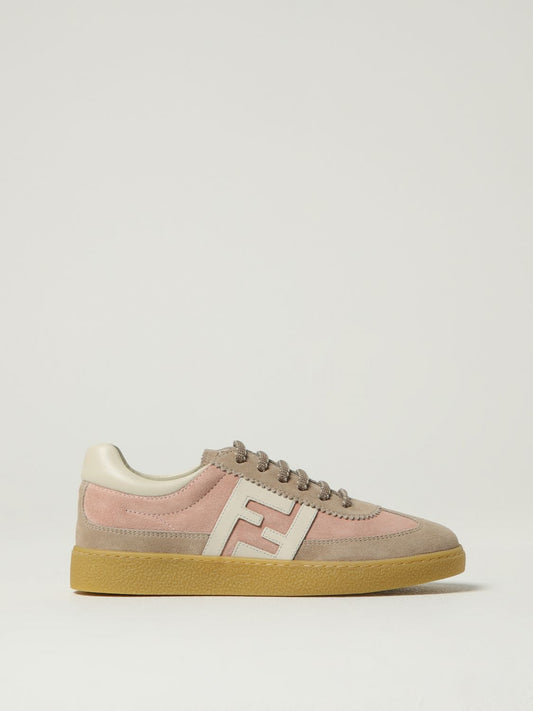 Fendi Sneakers Kids Camel