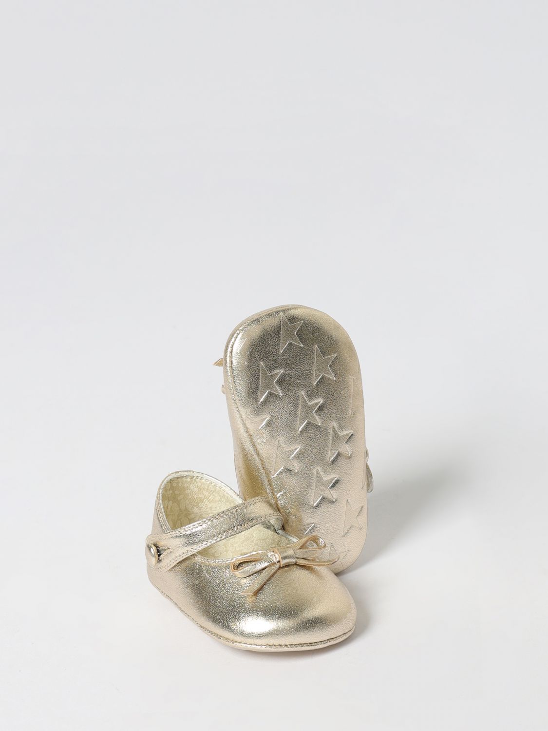 Golden Goose Shoes Kids Gold