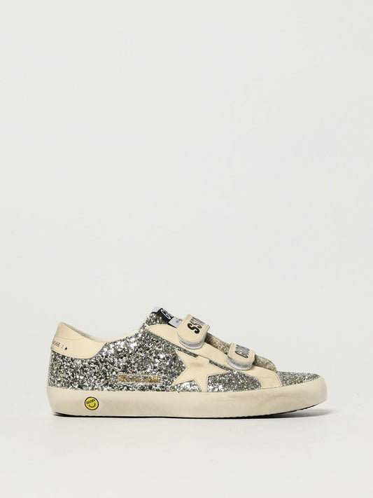 Golden Goose Sneakers Kids Silver