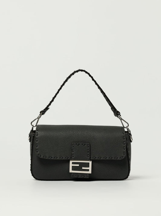 Fendi Shoulder Bag Men Charcoal