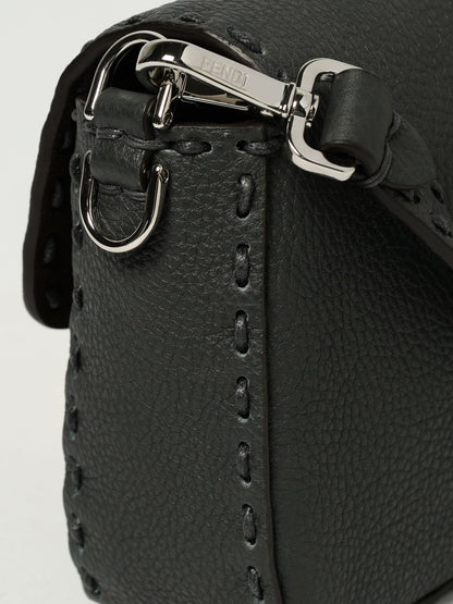 Fendi Shoulder Bag Men Charcoal