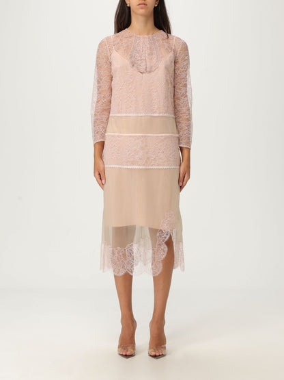 Fendi Dress Woman Blush Pink