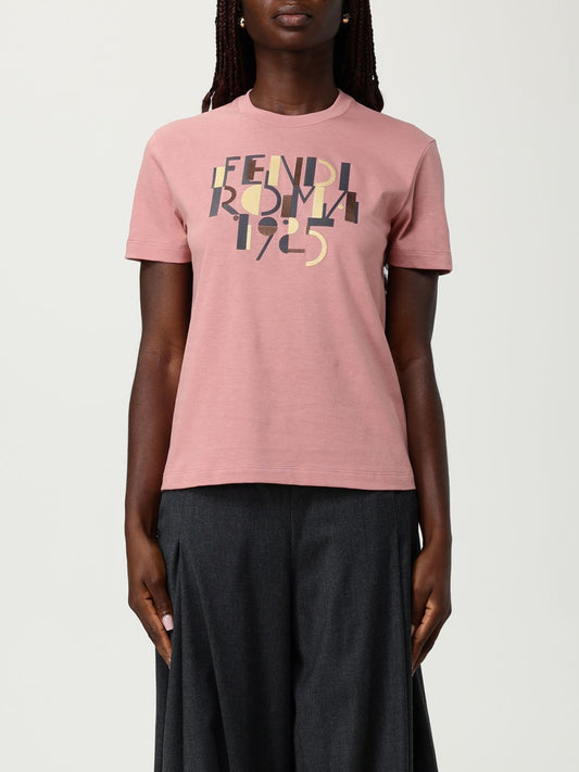 Fendi T Shirt Woman Pink