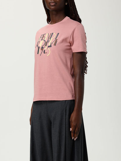 Fendi T Shirt Woman Pink