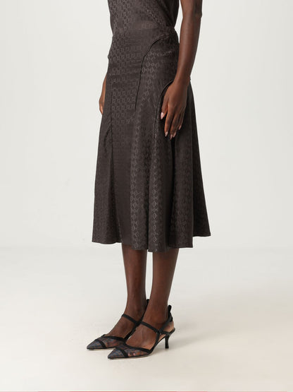 Fendi Skirt Woman Brown