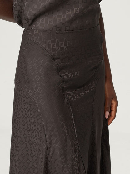 Fendi Skirt Woman Brown