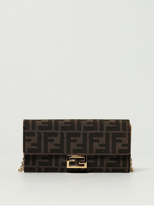 Fendi Shoulder Bag Woman Tobacco