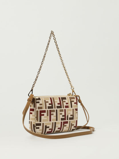 Fendi Shoulder Bag Woman Beige