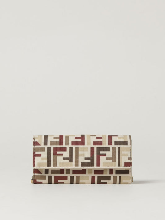 Fendi Shoulder Bag Woman Beige