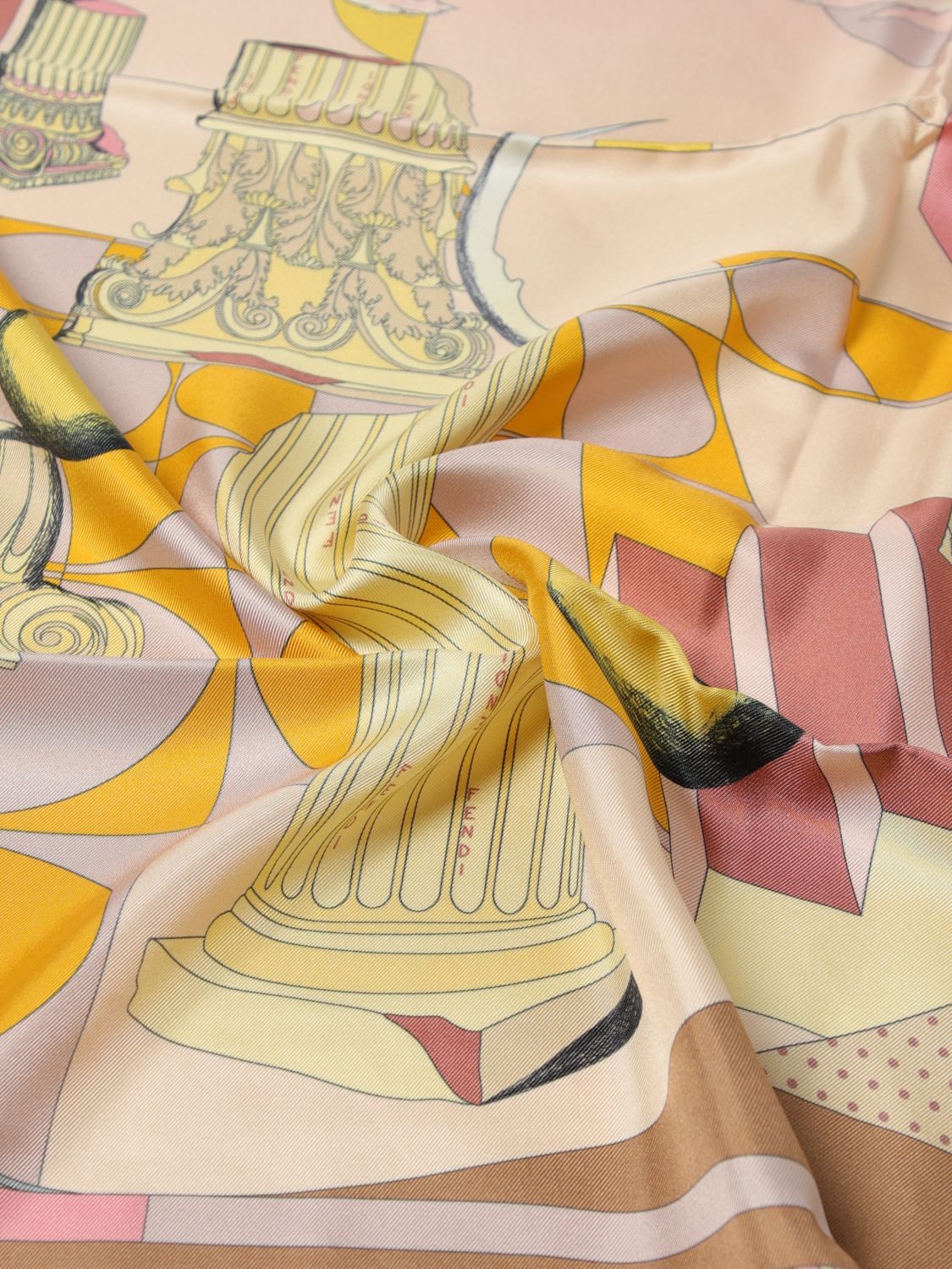 Fendi Neck Scarf Woman Pink
