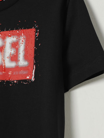 Diesel T Shirt Kids Black