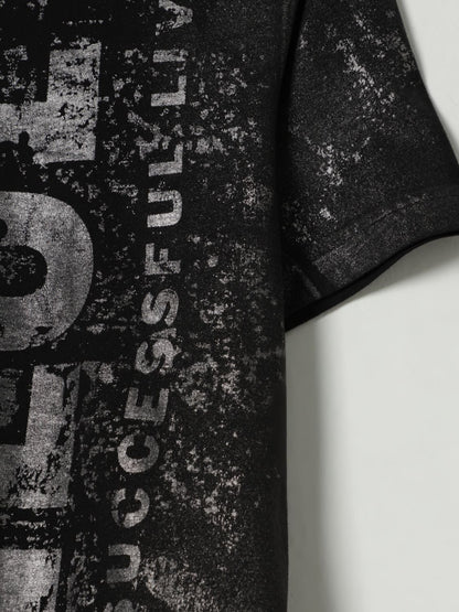 Diesel T Shirt Kids Black