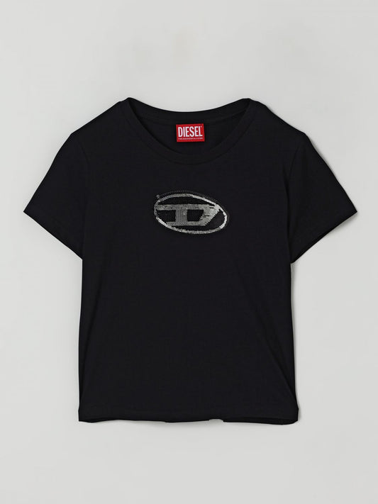 Diesel T Shirt Kids Black