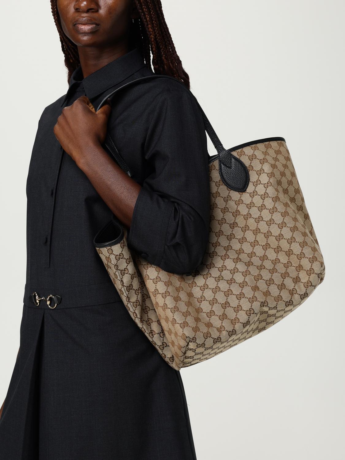 Gucci Tote Bag Woman Black