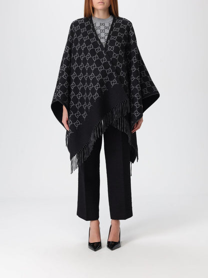 Gucci Cape Woman Black