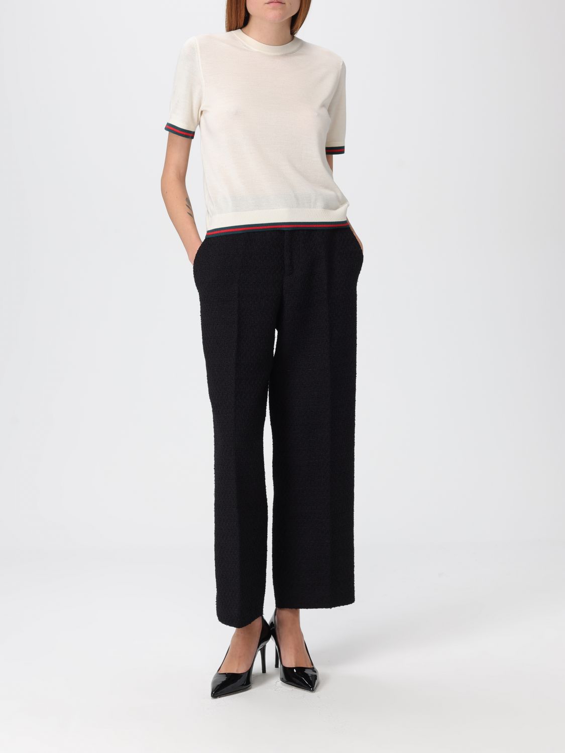 Gucci Sweater Woman White