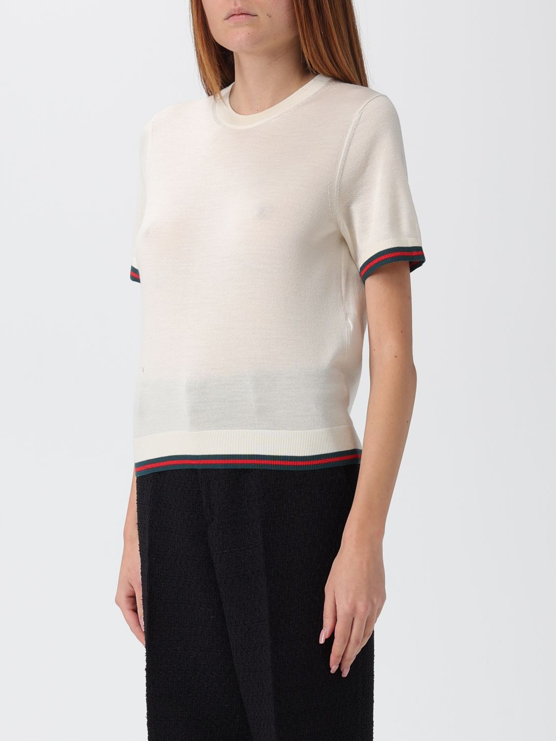 Gucci Sweater Woman White