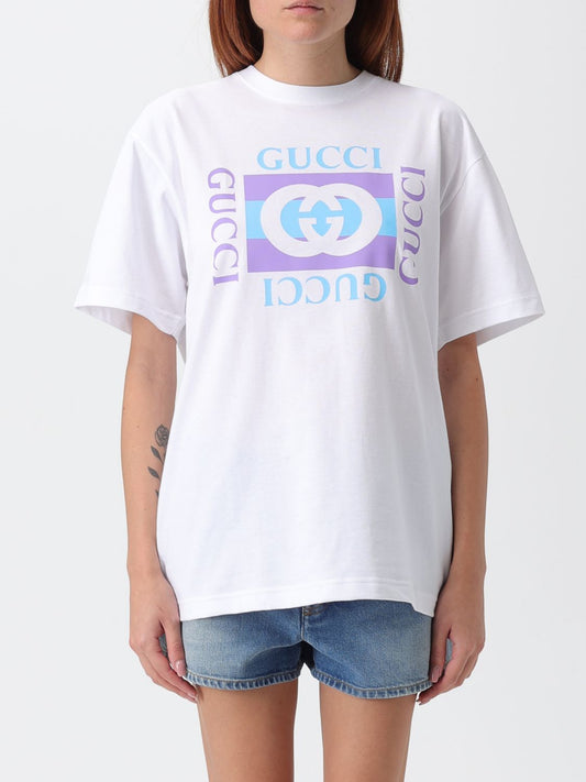 Gucci SOFT COTTON JERSEY T-SHIRT WITH PRINT