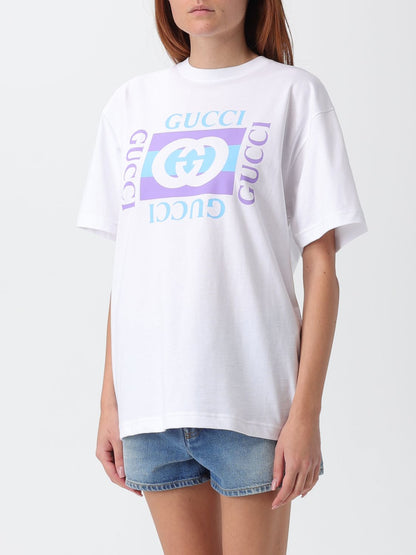 Gucci SOFT COTTON JERSEY T-SHIRT WITH PRINT