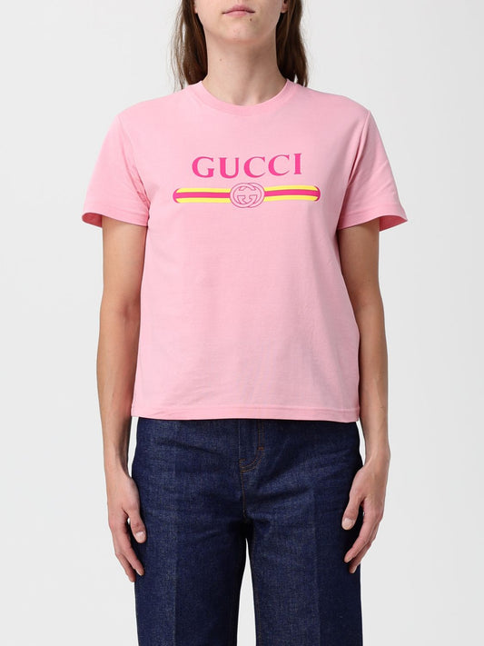 Gucci T Shirt Woman Pink