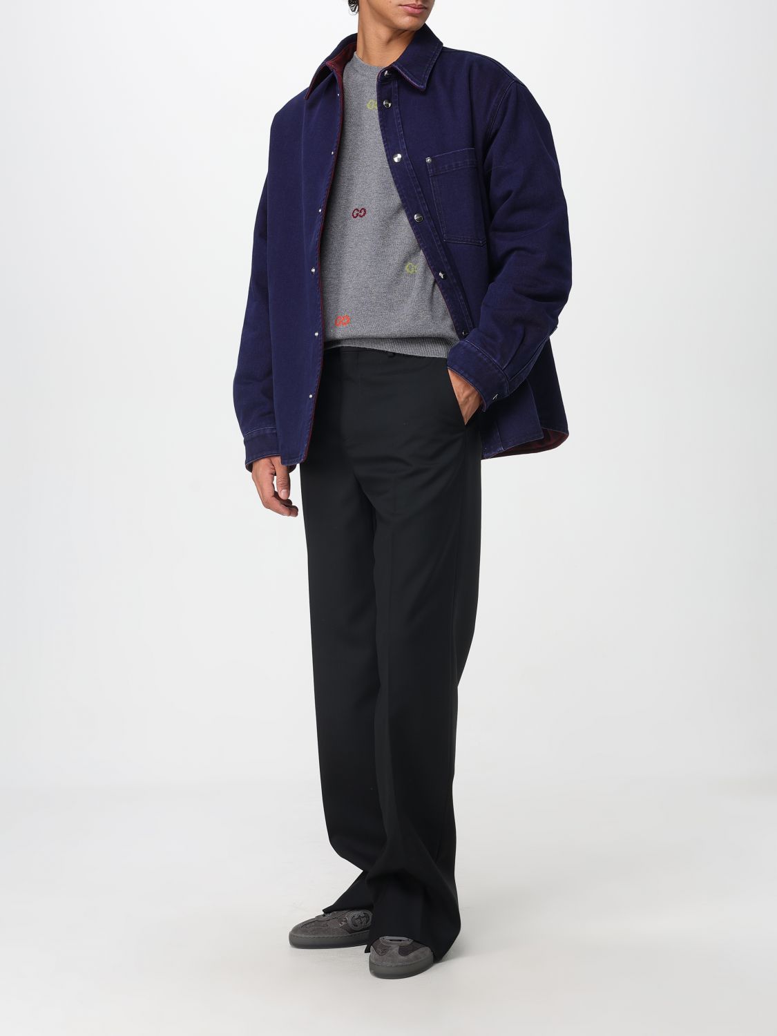 Gucci Jacket Men Blue