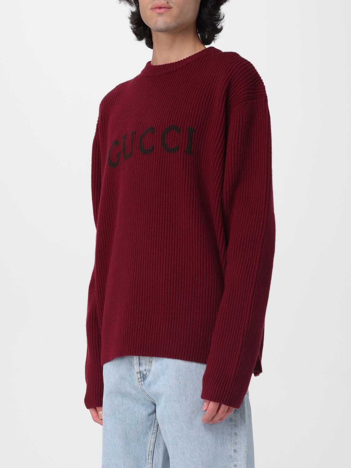 Gucci Sweater Men Charcoal