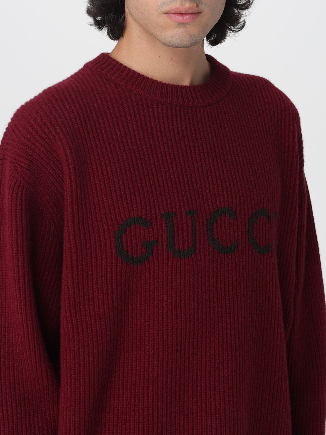 Gucci Sweater Men Charcoal