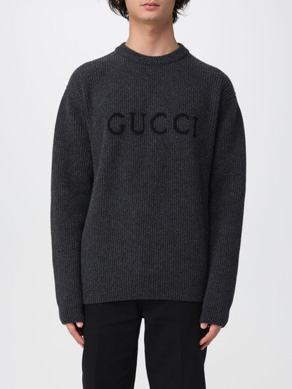 Gucci Sweater Men Charcoal