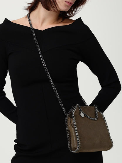 Stella Mccartney Shoulder Bag Woman Olive
