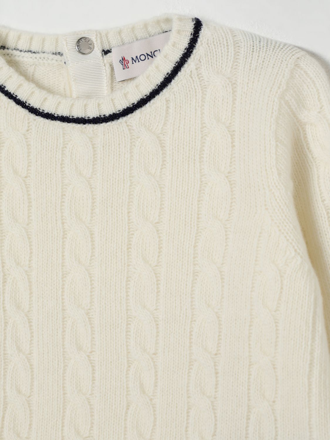 Moncler Sweater Kids White