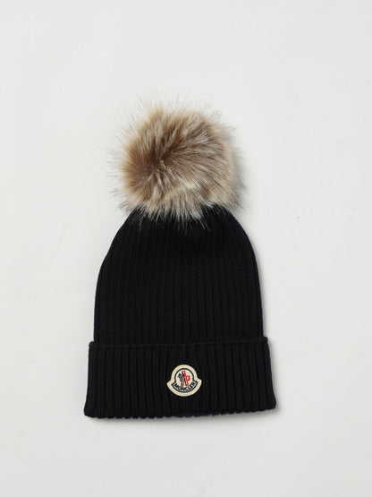 Moncler Girls' Hats Kids Leather