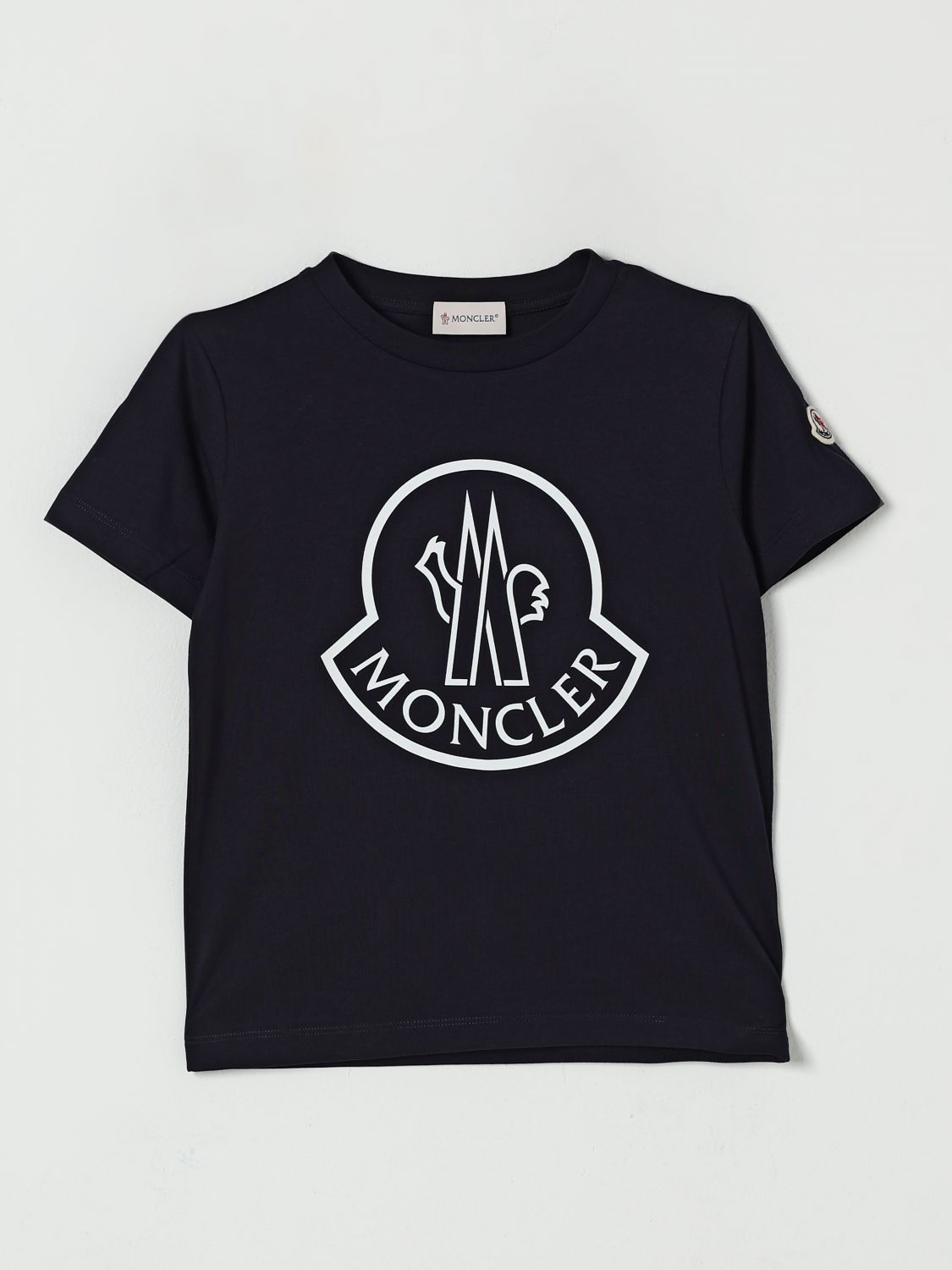 Moncler T Shirt Kids Navy