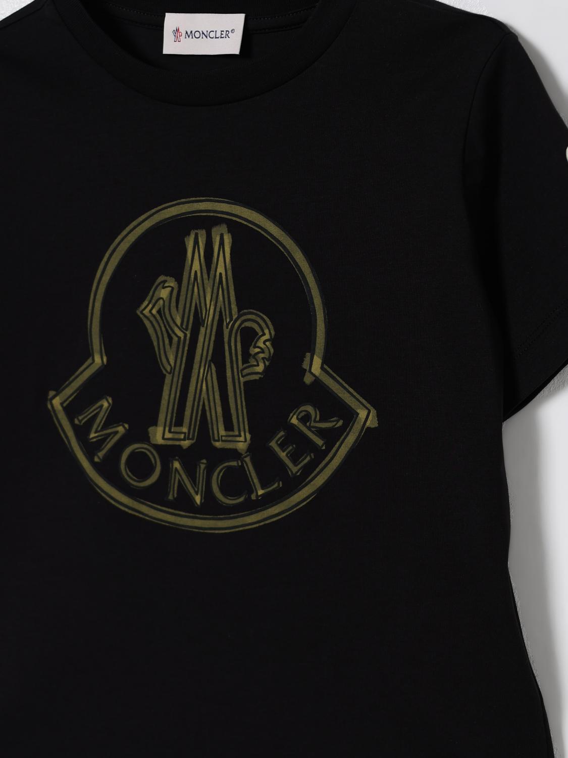 Moncler T Shirt Kids Black