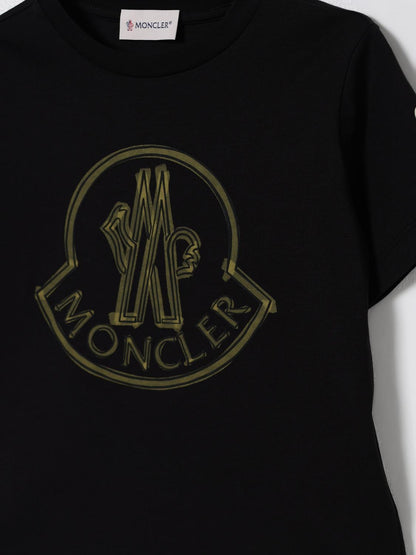 Moncler T Shirt Kids Black