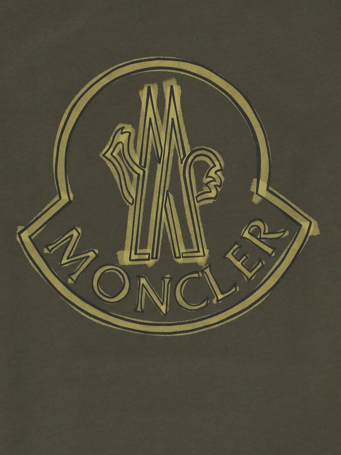 Moncler T Shirt Kids Green