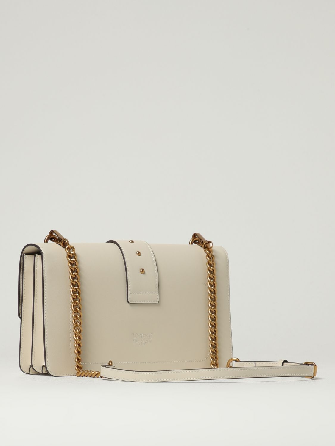 Pinko Shoulder Bag Woman Beige