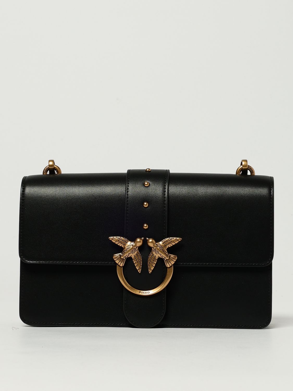 Pinko Shoulder Bag Woman Beige
