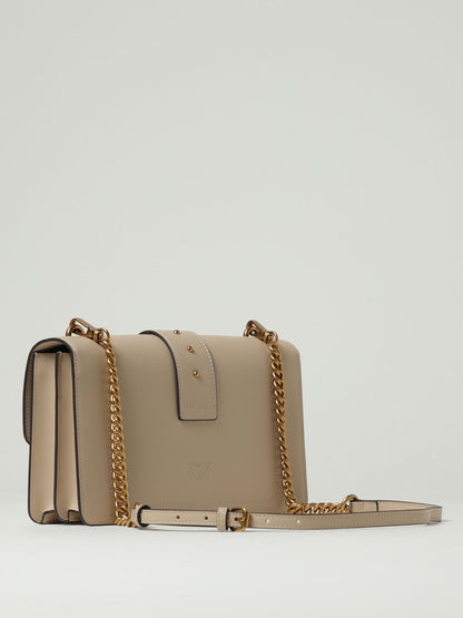 Pinko Shoulder Bag Woman Beige