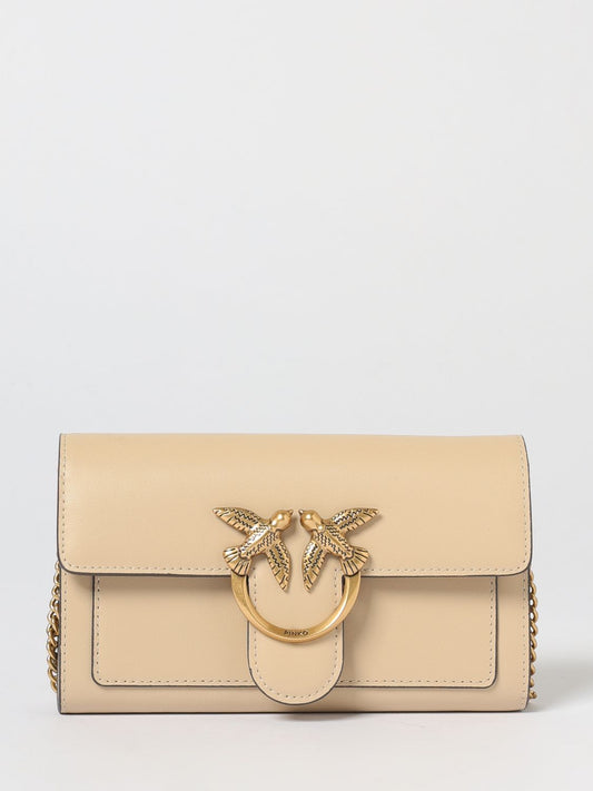 Pinko Mini Bag Woman Beige