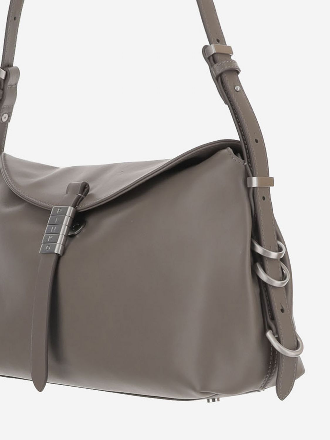 Pinko Shoulder Bag Woman Grey