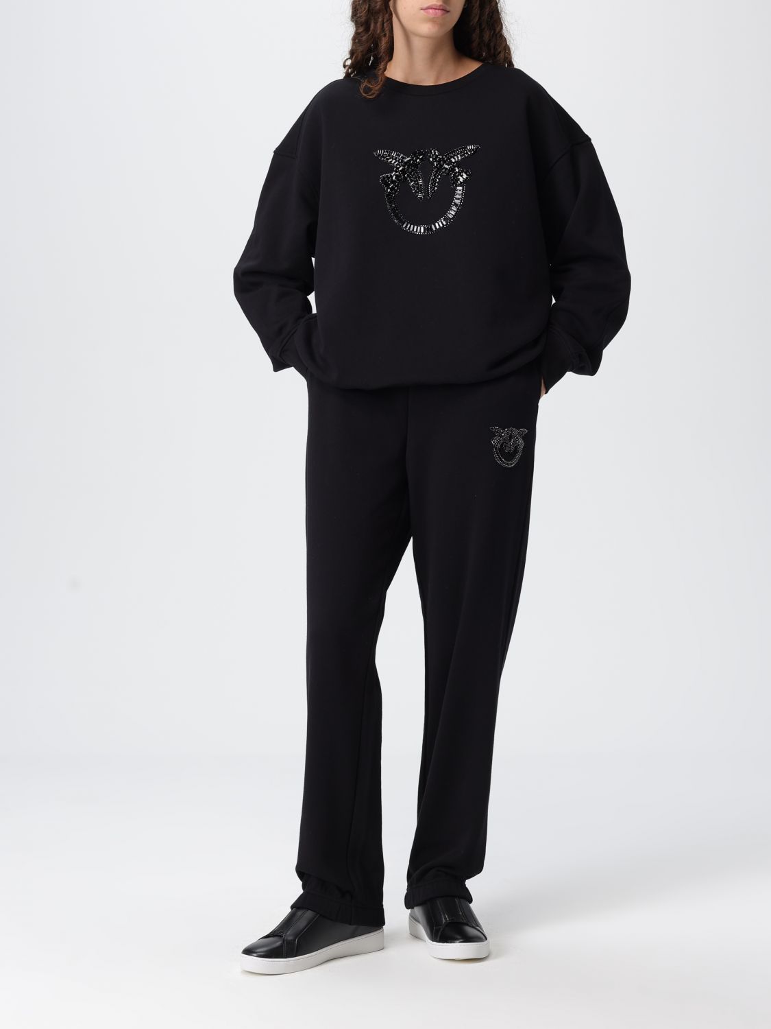 Pinko Sweatshirt Woman Black