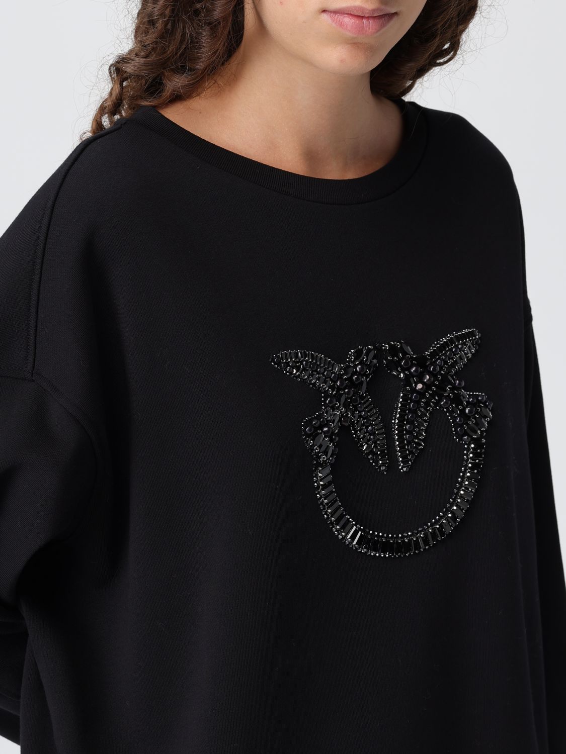 Pinko Sweatshirt Woman Black